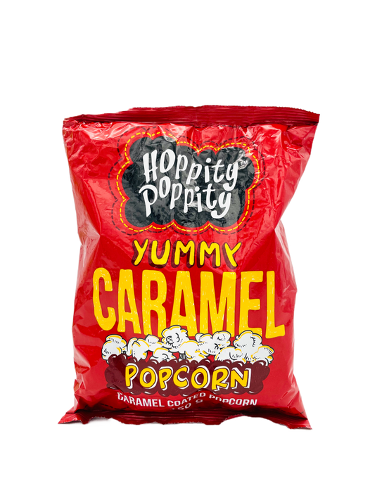 Hoppity Poppity Yummy Caramel Coated Popcorn 150g