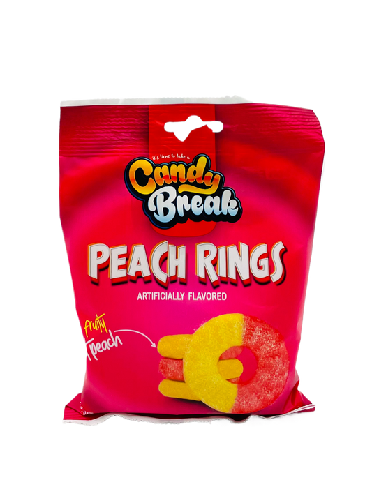Candy Break Peach Rings 113g