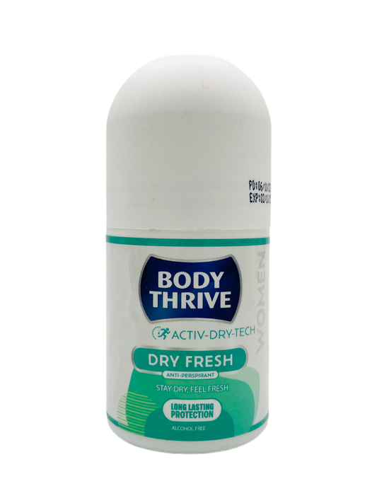 Body Thrive Dry Fresh Roll On For Women 50ml