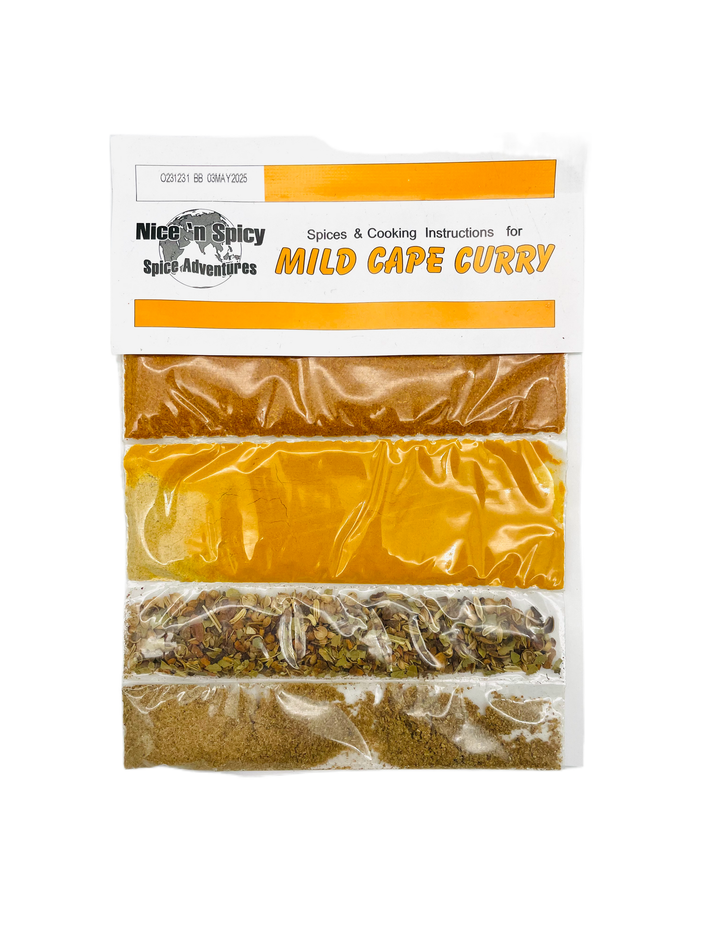 Nice 'n Spicey Mild Cape Curry Spice