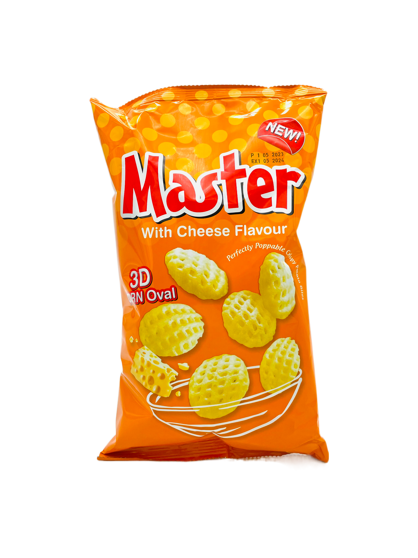 Master 3D Oval Cheese Flavoured 100g