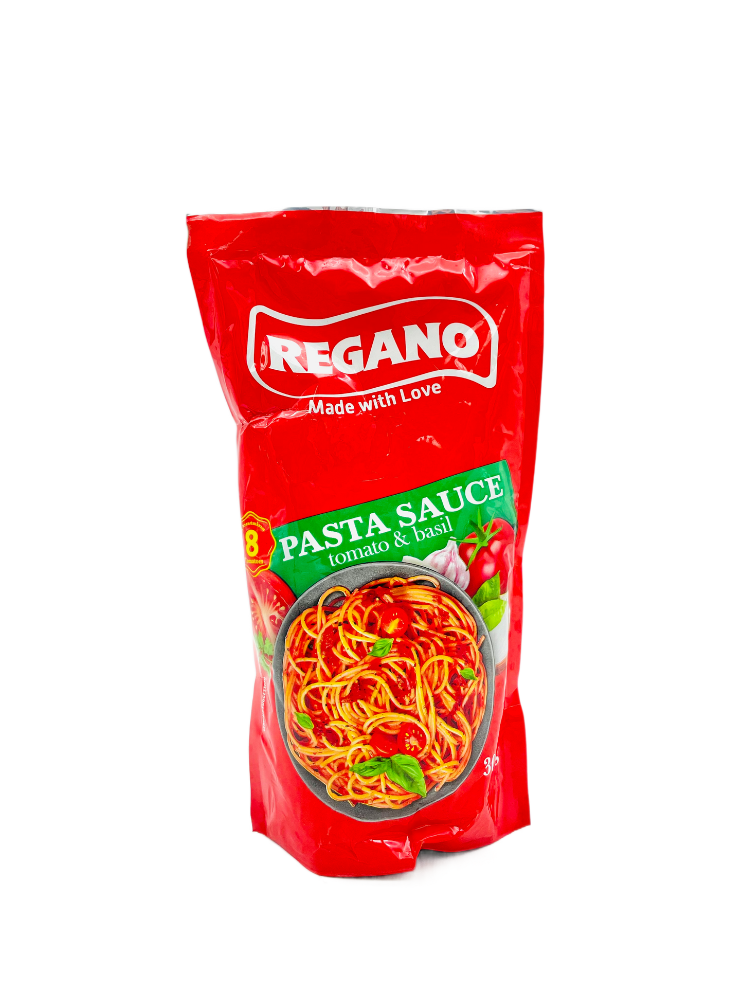 Regano Paste Sauce Tomato & Basil 300g
