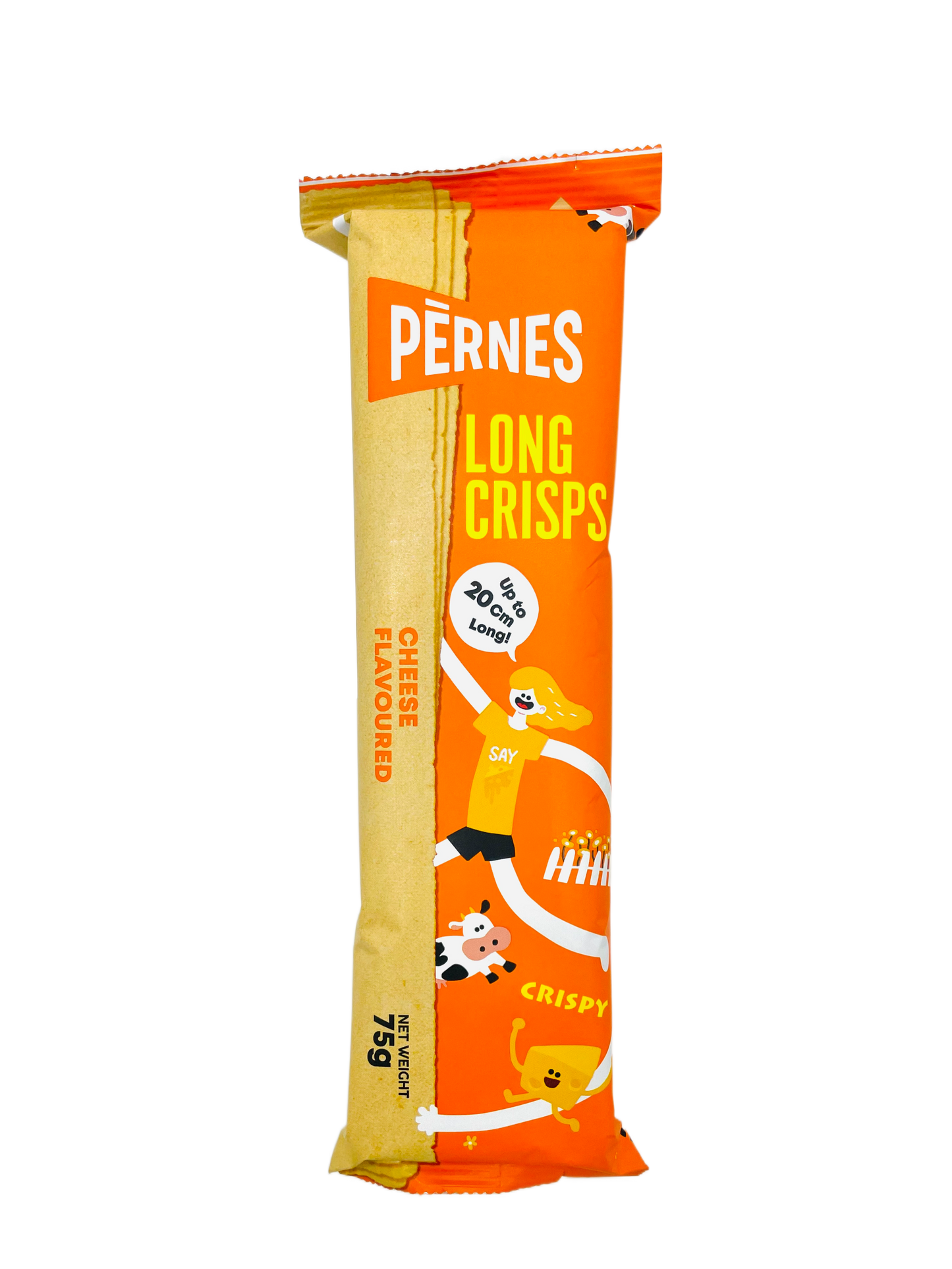 Pernes Long Crisps Cheese Flavoured 75g