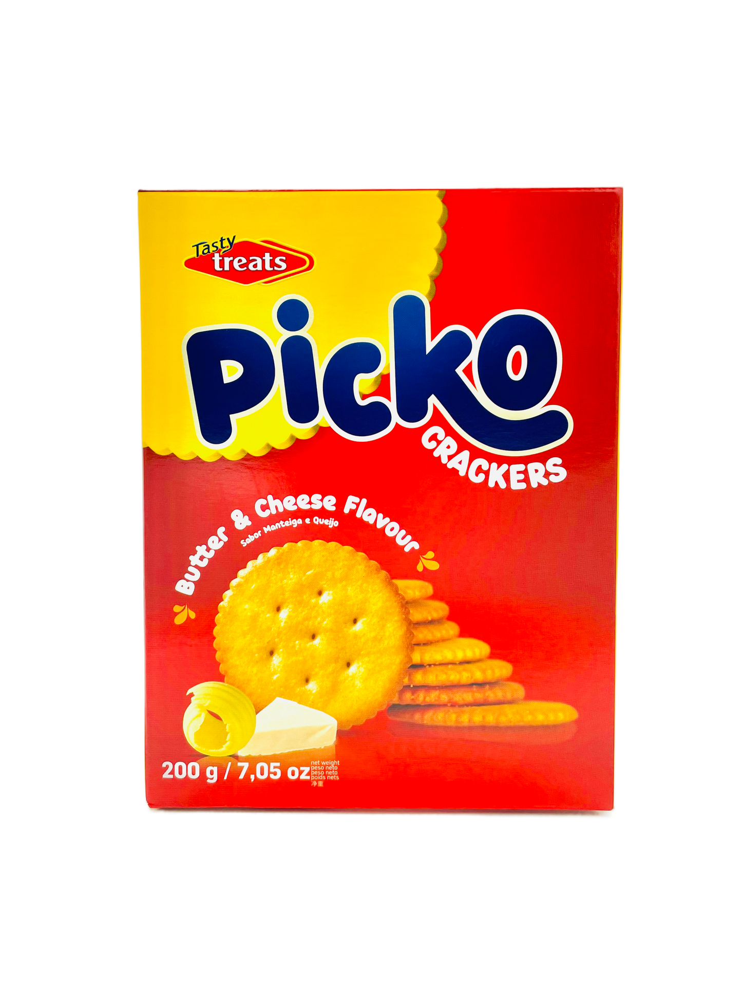 Tasty Treats Picko Butter & Cheese Flavour Crackers 200g