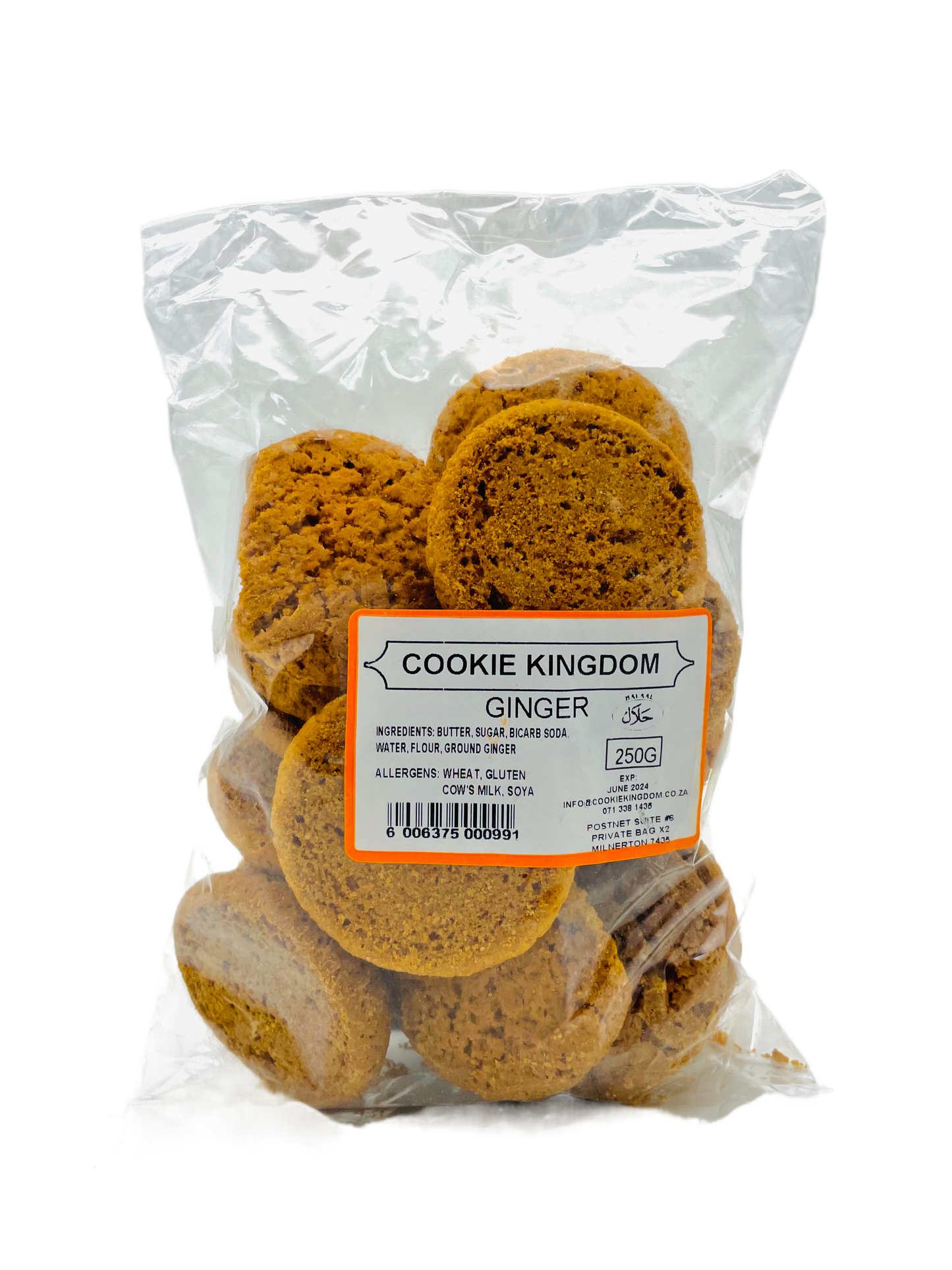 Cookie Kingdom Ginger Biscuits 250g