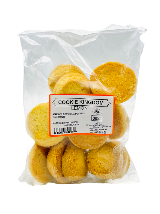 Cookie Kingdom Lemon Biscuits 250g