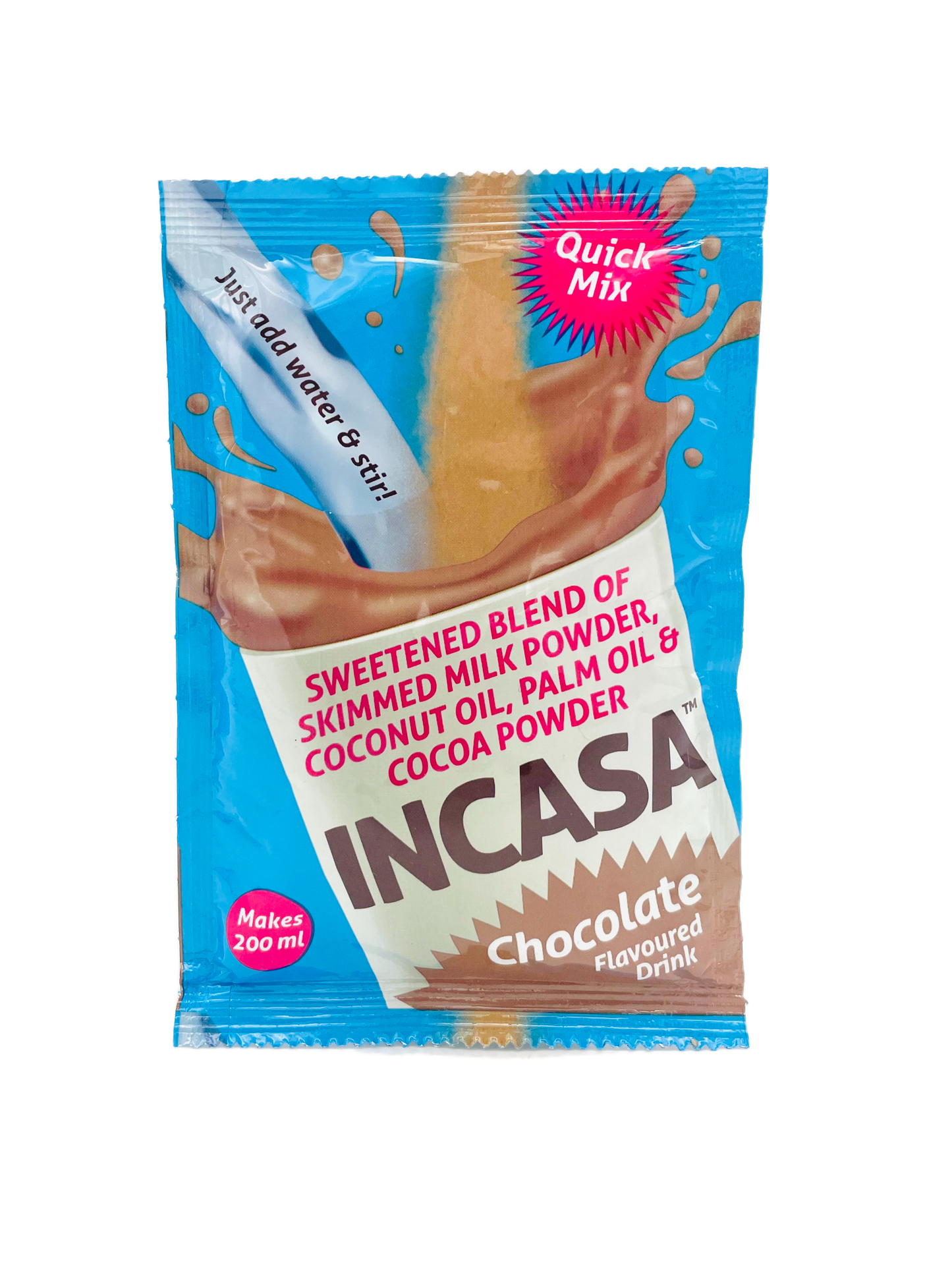 Incasa Chocolate Flavoured Powdered Milk 25g
