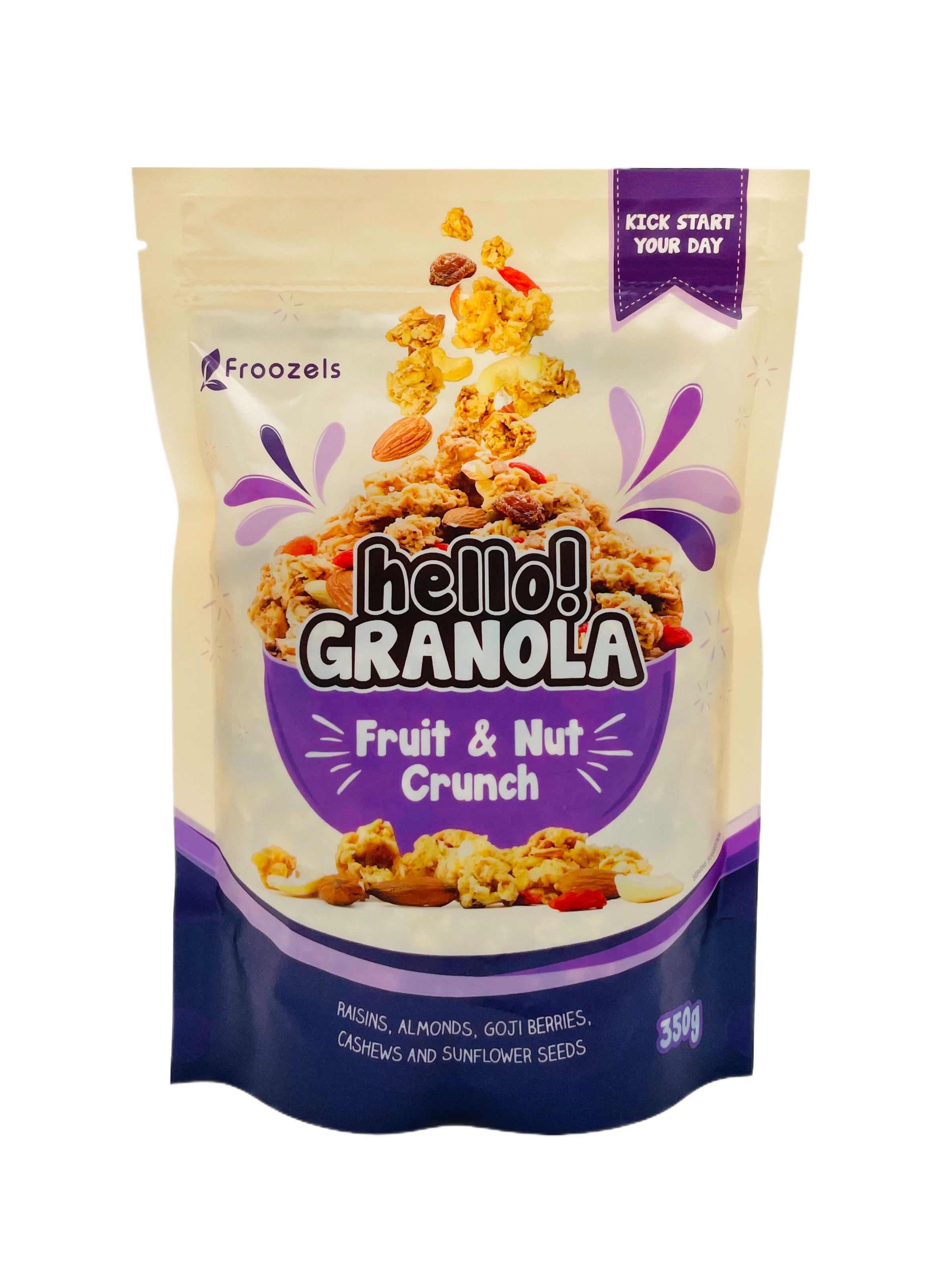 Froozels Hello! Granola Fruit & Nut Crunch 350g