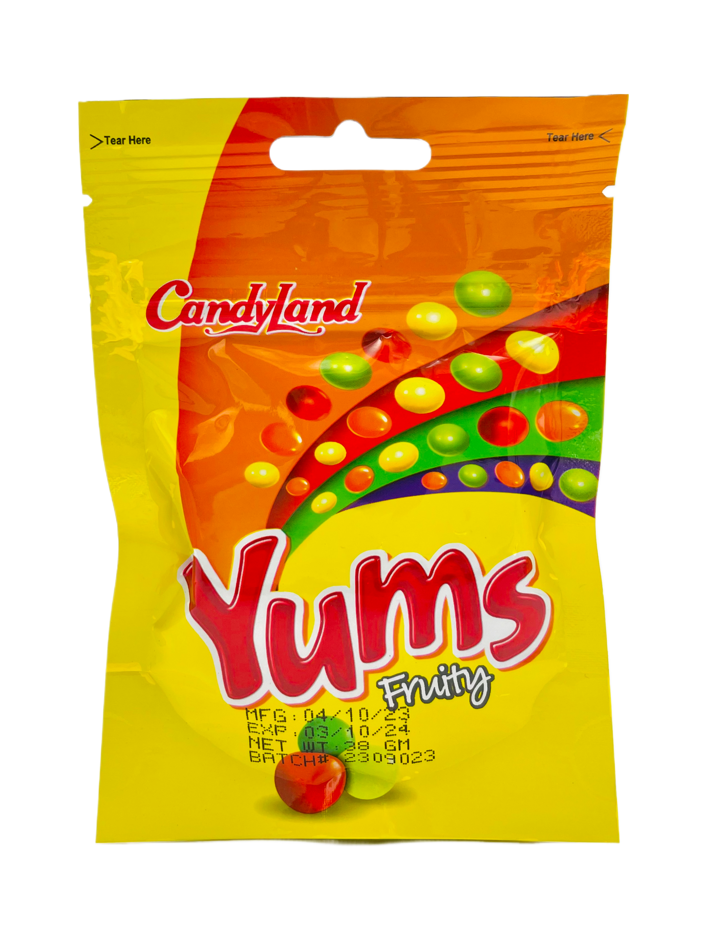 Candyland Yums Fruity Chew Candies 38g