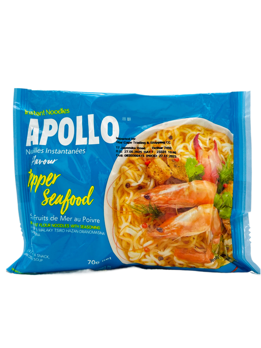 Apollo Pepper Seafood Noodles 70g