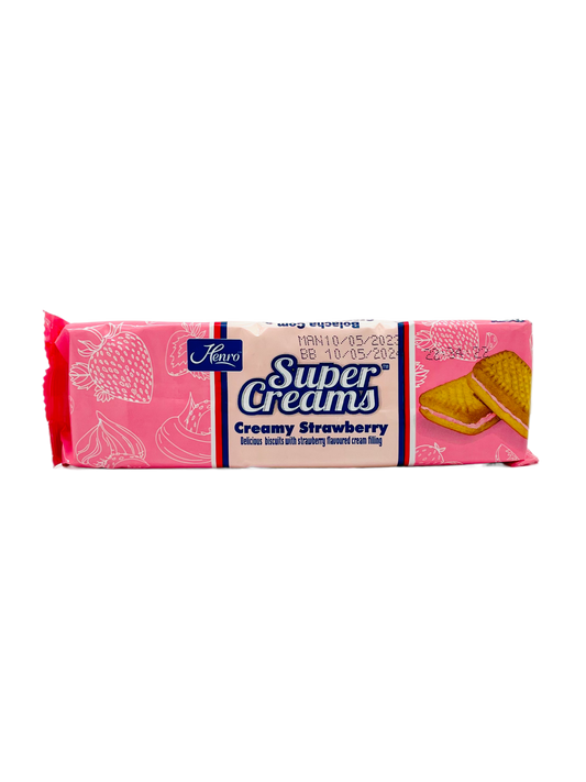 Henro Super Creams Creamy Strawberry 125g