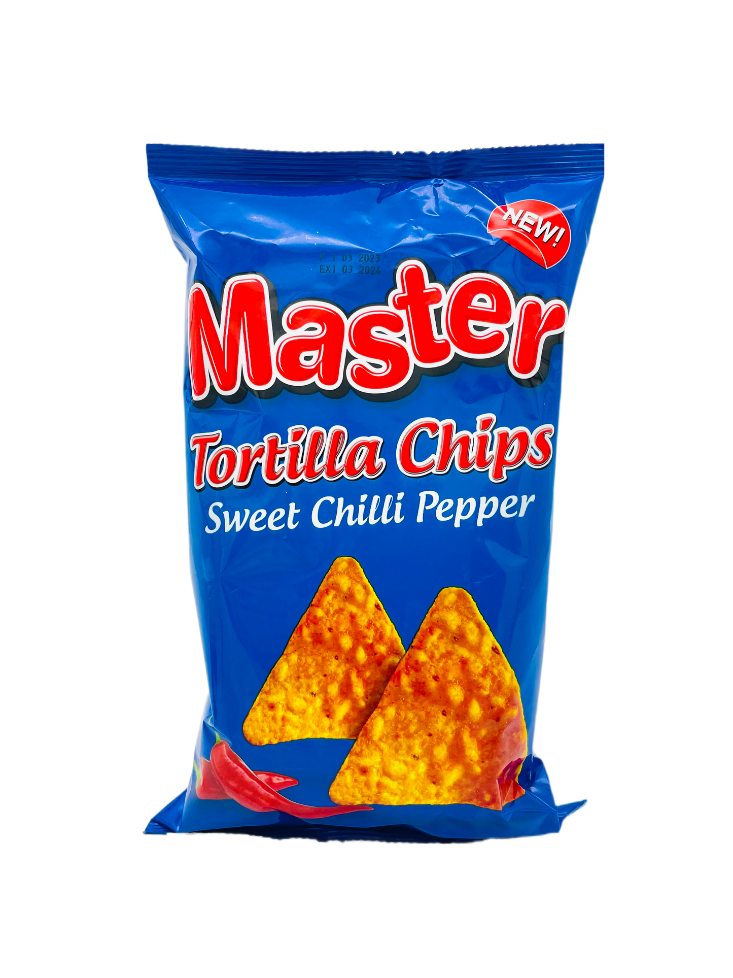 Master Tortilla Chips Sweet Chilli Pepper Flavoured 145g