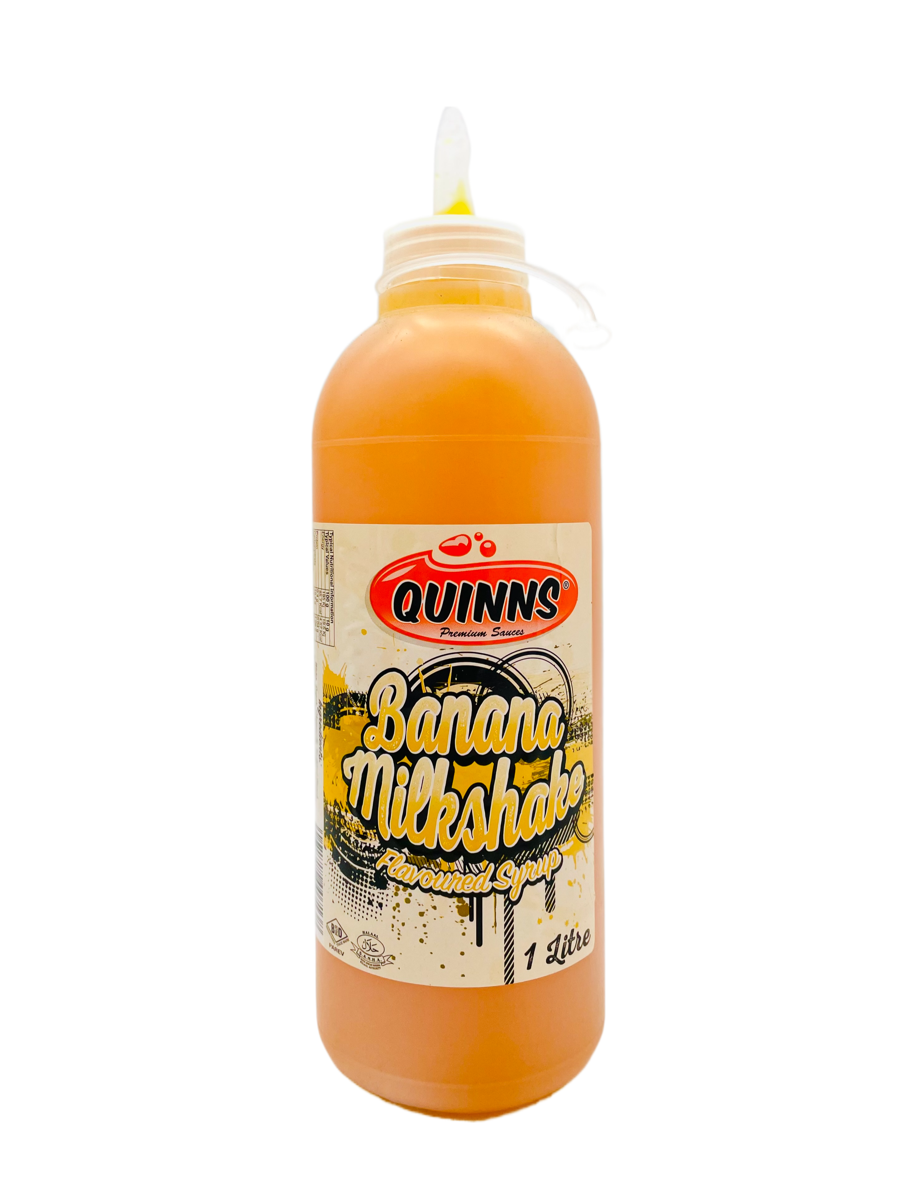 Quinns Banana Milkshake Flavoured Syrup 1L