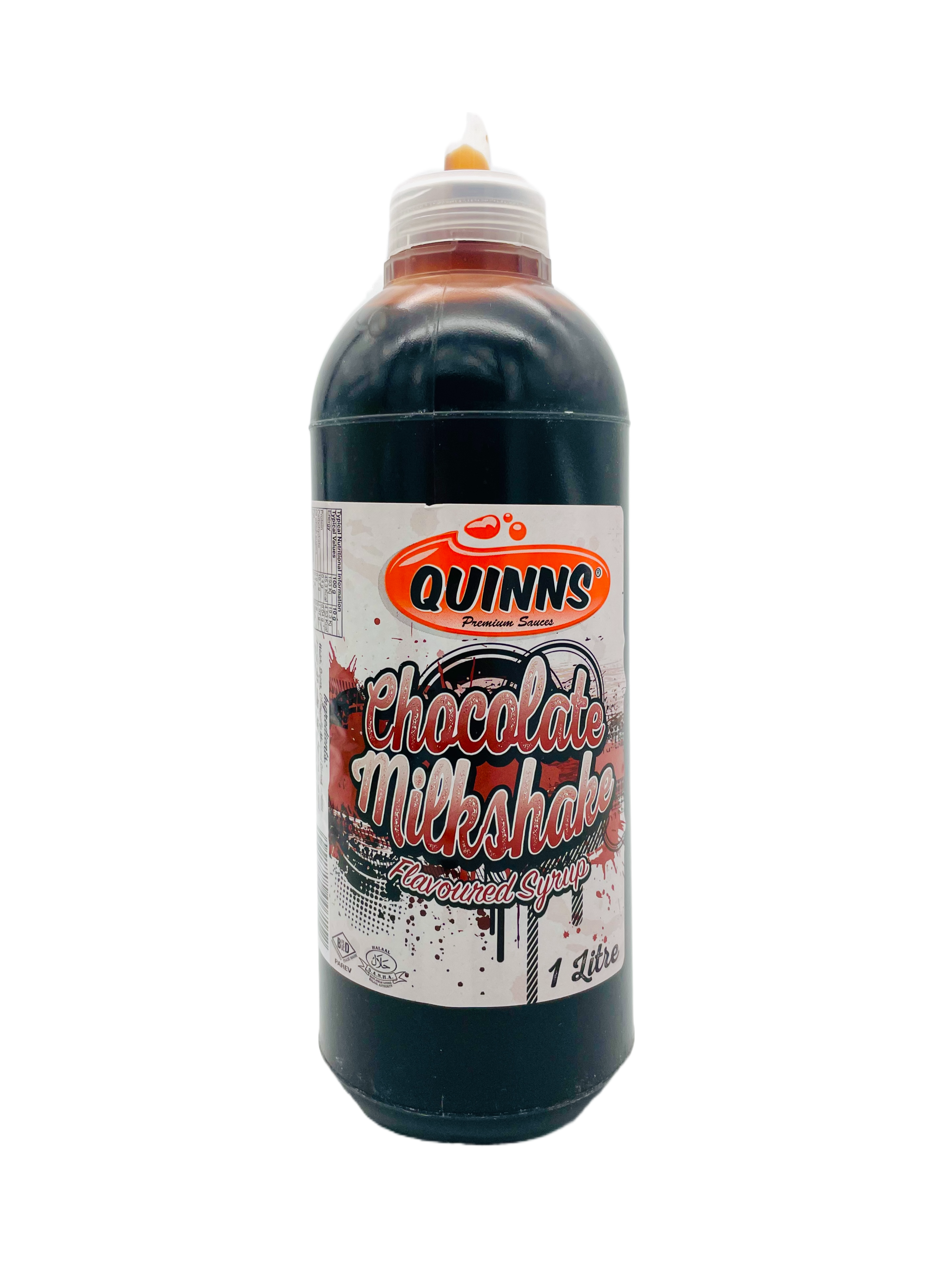 Quinns Chocolate Milkshake Flavoured Syrup 1L