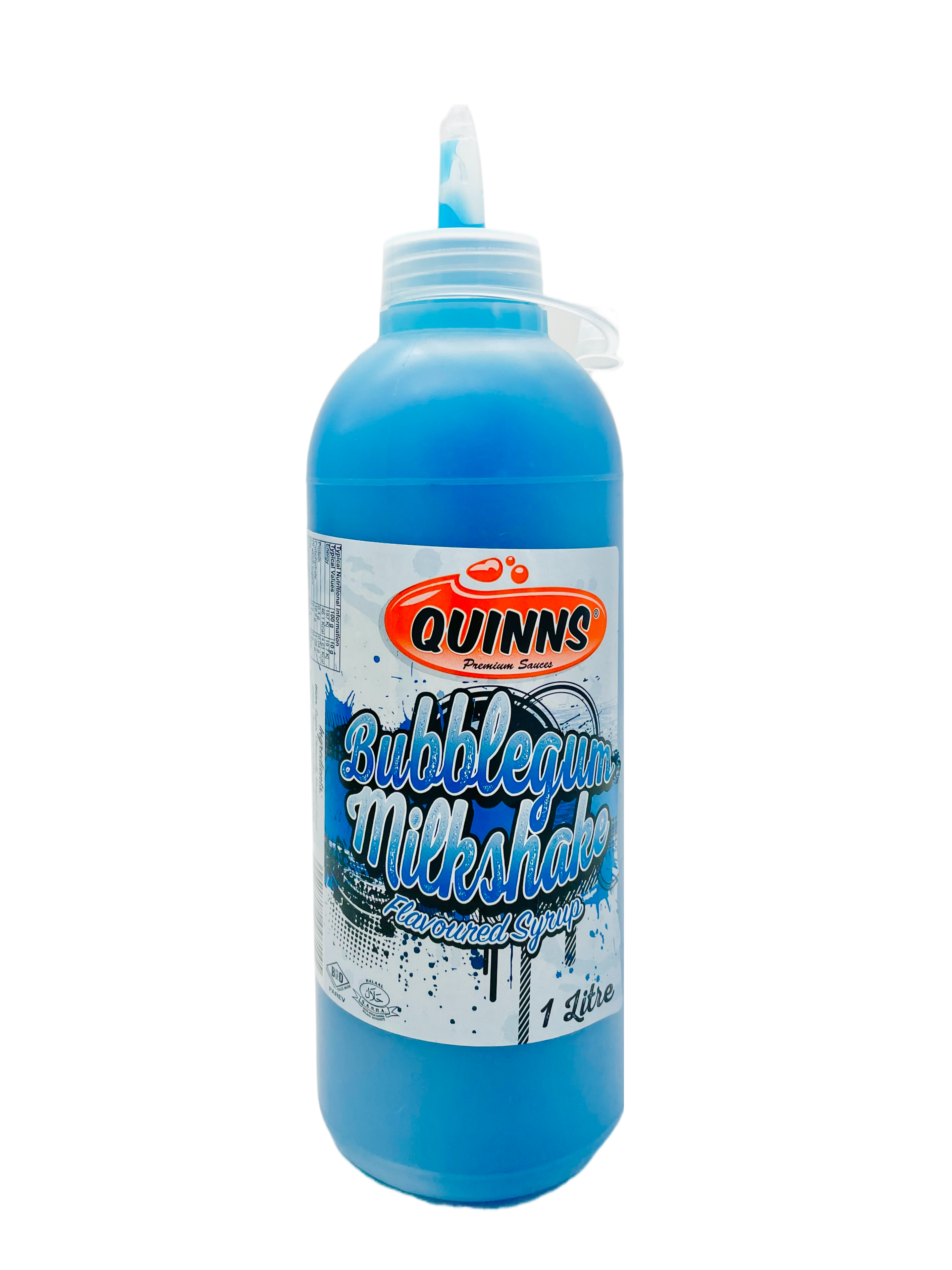 Quinns Bubblegum Milkshake Flavoured Syrup 1L