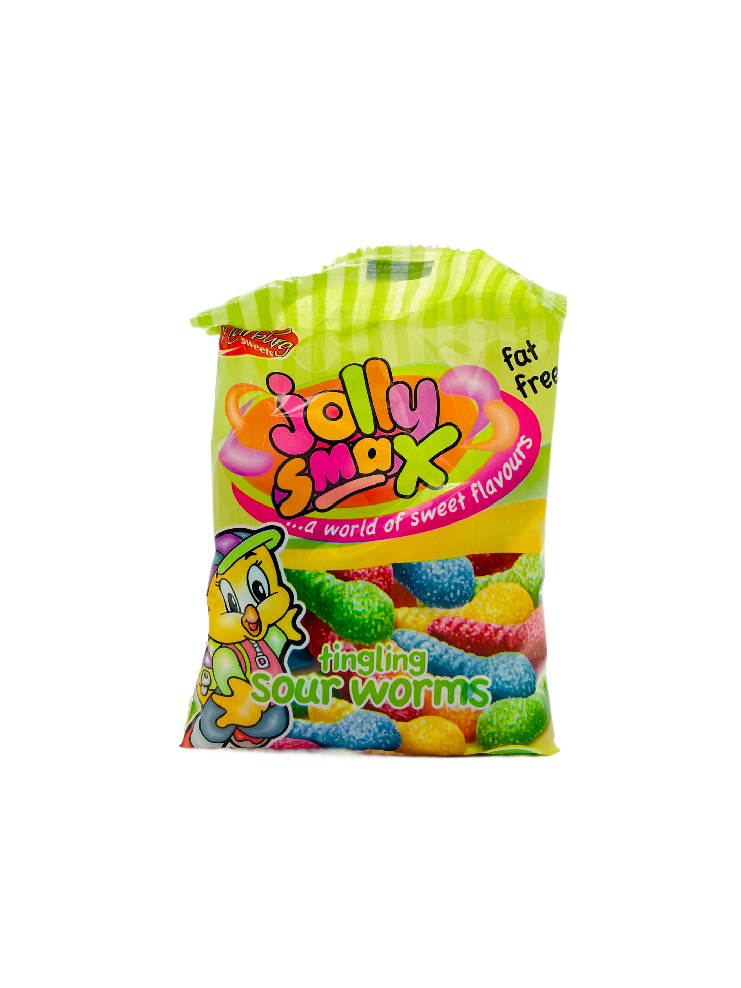 Jolly Smax Tingling Sour Worms 75g