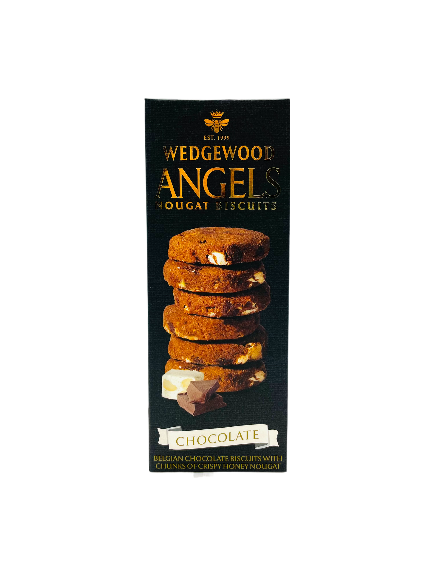 Wedgewood Angels Nougat Biscuits Chocolate Flavoured 150g